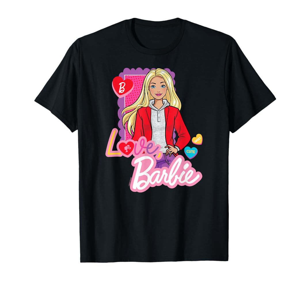 Amazon.com: Barbie - Love Barbie T-Shirt : Clothing, Shoes